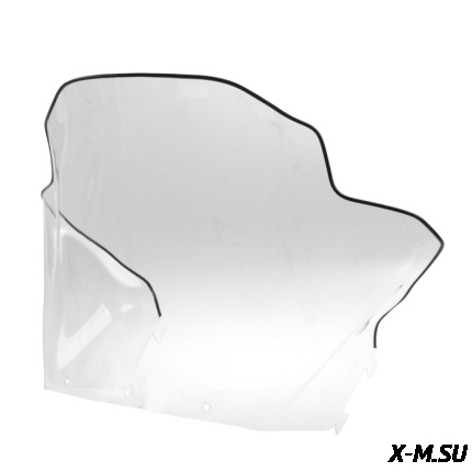 Стекло ветровое для снегохода STELS 600, 800 VIKING, ЕРМАК (высота 52см, толщина 3мм, ПЭТг)