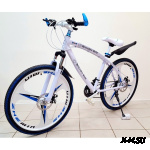 Велосипед на литых дисках стиль Мерседес белый