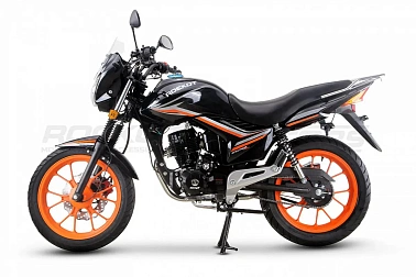 Мотоцикл дорожный ROCKOT SPECTRUM 150 (черный глянцевый, ЭПТС)