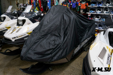 Чехол для хранения снегохода Stels Ермак 600L Черный полиэстеровая ткань Оксфорд ПРЕМИУМ качества