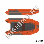 Лодка MISHIMO RIVER FJET PRO 410 под водомет