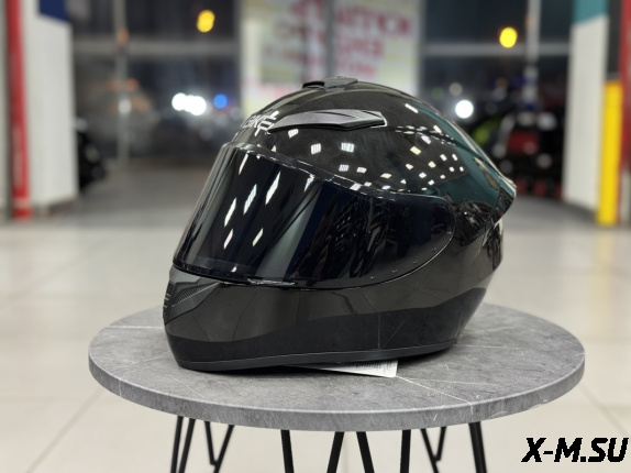 Шлем интеграл HETOSHI XD1-91 цв. Черный глянцевый  р. XXXL 