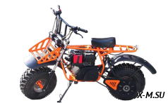 МОТОЦИКЛ СКАУТ-7 БОЦМАН 2, КОЛЕСА GIANT (ФАРА, ЭЛ.СТ. ПЕРЕД И ЗАД ПОДВ., 8,0 Л.С.,РУЧ. СТАРТ. АКЦИЯ