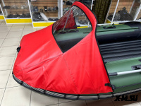 Носовой тент MISHIMO 380 RAPID, RAPID PRO красный